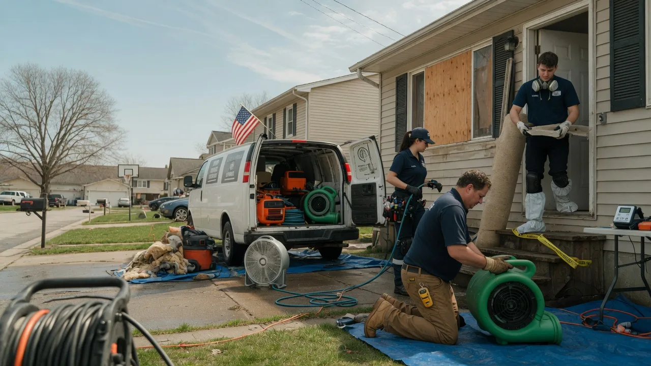 Water Damage Restoration in Golva, ND near me